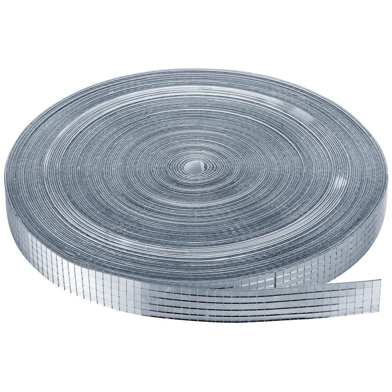 SATINIOR 36000 Pcs Disco Ball Mirror Tiles Self Adhesive for Crafts 5 x 5 mm Small Disco Tape Ball Stickers Square Mosaic Tiles Mirror Pieces for DIY Craft Party Decor - Image 1